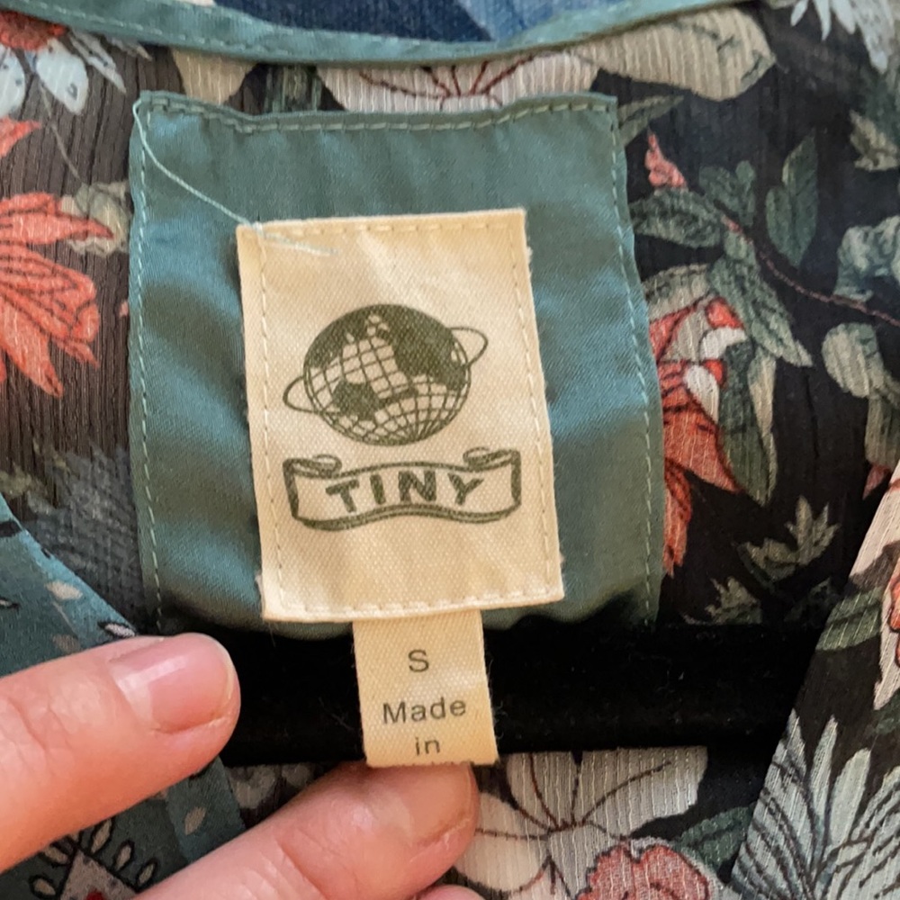 Anthro Tiny Brand Patchwork Blouse - image 5